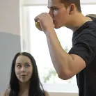 Bambi Black in 'Rose Petal Proposition'