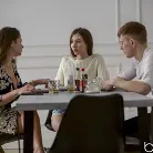 Cathy Heaven in 'Three's A Crowd'