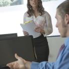 Jade Nile in 'The Conference Call'