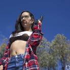 Tia Cyrus in 'Trouble with the Law'