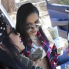 Tia Cyrus in 'Trouble with the Law'