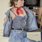 Alisha Rage in 'Strip Poker'