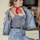 Alisha Rage in 'Strip Poker'