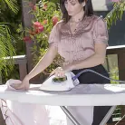 Ava Courcelles in 'Ironing in Ecstacy'